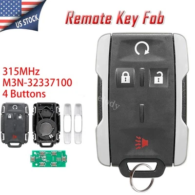 Mando a distancia sin llave para GMC Canyon Sierra 1500 2014 2015 2016 2017 2018 2019 Foto 1 de 4