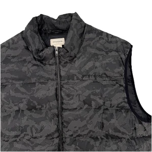 Stetson gilet nero mimetico imbottito uomo taglia 2XL pesante - Foto 1 di 10
