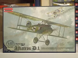 MODELLISMO - Albatros D.I - RODEN 1/72 - Foto 1 di 1