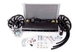 Universal Underdash A/C Kit 12V 228-1B /w CM Quick Fit Sys / Electric Compressor - Foto 1 di 14