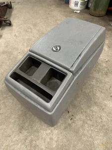 73-87 Chevrolet GMC Truck C/K 88-91 K5 Blazer Center Console GRAY OEM Storage - Picture 1 of 12