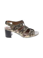 Abella Women Silver Heels 8.5
