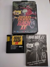 Road Rash II Video Game Console Sega Megadrive Fully Functional