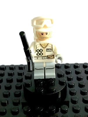 LEGO Star Wars Episode 5 - HOTH REBEL TROOPER TAN BEARD - sw0734, set 75098, TBE - Photo 1/4