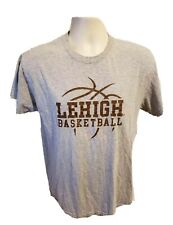 LeHigh University Basketball Adult Medium Gray TShirt