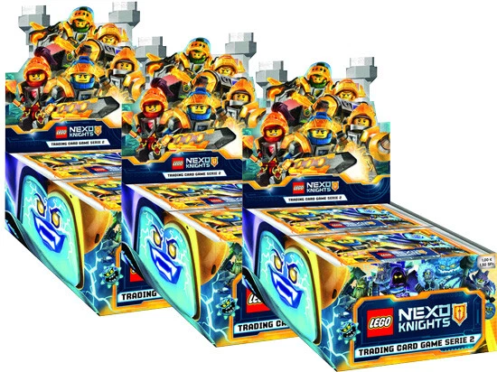 LEGO Nexo Knights 2 - Trading Cards - 3 Display (150 Booster) - Deutsch - Bild 1 von 1