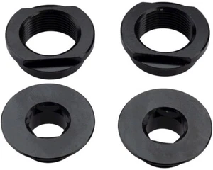 BOX BMX FORK ADAPTORS 20MM TO 10MM BLACK - Picture 1 of 1