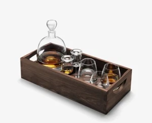 LSA Whisky Islay Connoisseur Set NEW $725 Decanter Jug Tumblers Glass 11 Piece - Picture 1 of 9
