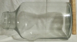 VINTAGE 1776 BICENTENNIAL 5 GALLON GLASS STUB FOOTED CARBOY BOTTLE - Picture 1 of 6