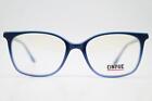 Brille CINQUE 61000 Blau Silber Oval Brillengestell eyeglasses Neu