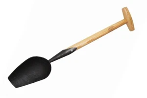 DeWit Compost Digging Scoop w/ T Handle - Picture 1 of 3