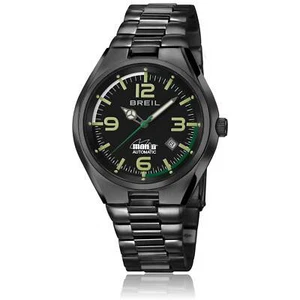 Orologio Automatico Uomo BREIL MANTA PROFESSIONAL TW1359 Acciaio Nero Sub 100mt - Imagen 1 de 1