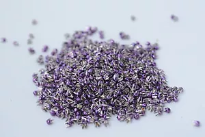 500x Lila Ziernieten Niete Krallennieten, Ø2.4 mm, diamantschnitt - runde Form - Bild 1 von 4