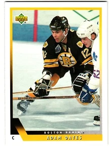 1993-94 Upper Deck #327 Adam Oates Boston Bruins - Bild 1 von 2