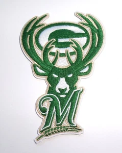 LOTTO DI (1) TOPPE TOPPE RICAMATE NBA MILWAUKEE BUCKS ARTICOLO # 117 - Foto 1 di 1