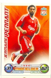 Topps Match Attax  2008-09 Premier League - Liverpool - Jermaine Pennant - Picture 1 of 1