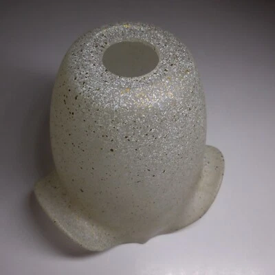 Opal Glass Tulip Opaque Globe Lamp Chandelier Lighting Art Nouveau France N7930 - Image 1 of 4