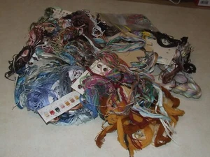 Assorted Embroidery Thread/Cottons/Floss on Cards - Picture 1 of 3