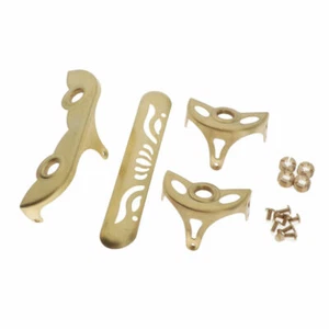 Alto Sax Key Guard with Screws Copper Instrument Saxphone Parts Out-of-Shape - Picture 1 of 8