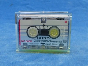 RARE TOP ++ MICRO CASSETTE AUDIO Audiocassette - SONY MC-60BM - PRIX UNIT. - Imagen 1 de 7