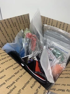 Dog Puppy Harness Leash Collar Toy Lot Medium Flat Rate Box Filled!! - Picture 1 of 7