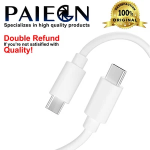 3-8 Pack USB C Type C Cable 3FT 3A Fast Charging Cord Data Sync 60W Universal - Picture 1 of 9