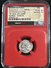 Anonymous (211-208 Bc), Ngc Red Core Vault Box Ms, Roman Republic Ar Victoriatus