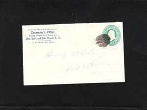 New York New Haven Railroad RR J Shelton Treasurer Office PSE Fancy Cover z78 - Picture 1 of 3