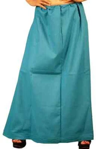 Cotton Saree Women Indian Petticoat Skirt Sari Summer Special Inskirt Underskirt - Picture 1 of 10