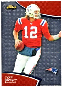 TOM BRADY 2011 Topps Finest Base #70 New England Patriots Football Trading Card - Picture 1 of 4