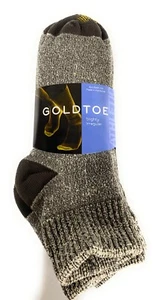 Paquete de 6 calcetines deportivos de algodón con puntera dorada para hombre TALLA 10/13 irregulares - Imagen 1 de 13