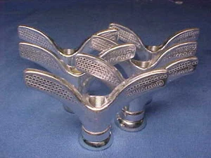 6 NUEVO DE LOTE ANTIGUO Shimano 3/8" x 26 hilos tuercas eje ala buje de llanta de rueda Schwinn - Imagen 1 de 12