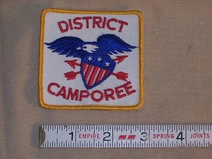 BSA Boy Scouts of America Parche Distrito Camporee - Imagen 1 de 3