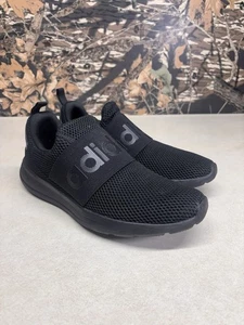 Adidas Lite Racer Adapt 4.0 Triple Black H04296 Men's Athletic Shoes Size 9 - Picture 1 of 19