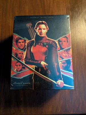 The Hunger Games Ultimate Collection Steelbook (4K UHD+Blu-ray+Digital) Sealed - Image 1 of 4