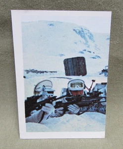 1980 F.K.S. EMPIRE STRIKES BACK UK STICKER # 55 vintage Star Wars FKS Hoth Rebel - Picture 1 of 2