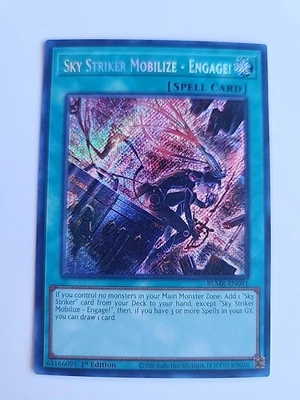 Yugioh Sky Striker Mobilize - Engage! BLMR-EN091 (Secret Rare) 1st Edition #Y108 - Image 1 of 2