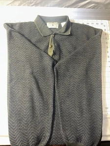 Vintage Segreto Geometric Abstract Acrylic Wool Blend Sweater Made In Italy XL - Picture 1 of 6