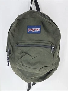 Zaino scuola Real Jansport USA anni 90 Y2k verde forrest - Foto 1 di 3