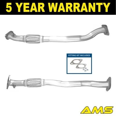 Tubo de escape + kit de montaje central CPO para Fiat Bravo 2007-2011 1,6 D 51797077 Foto 1 de 4