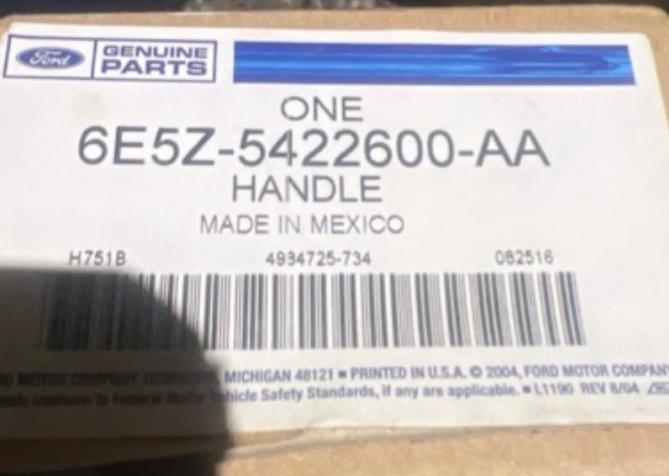 Interior Door Handle Front Right 6E5Z5422600AA For Ford Fusion Lincoln 2006-2012 - Image 1 of 1