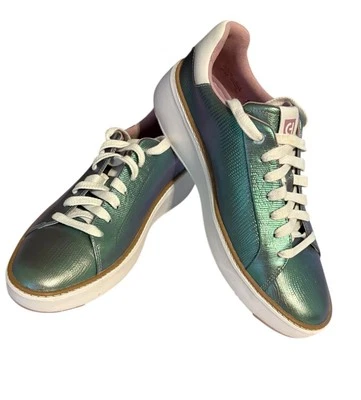 Cole Haan GrandPro Topspin Metálico Iridiscente Plataforma Tenis Mujer 8.5 B Foto 1 de 4