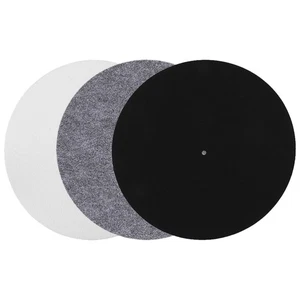 3 Stück Plattenspieler Filzunterlage Vinyl Slipmat Turntable Zubehör - Bild 1 von 12