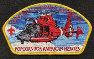 BSA CENTRAL FLORIDA OA 326 TIPISA 2025 CSP COAST GUARD HELICOPTER 100 MADE! - Picture 1 of 2