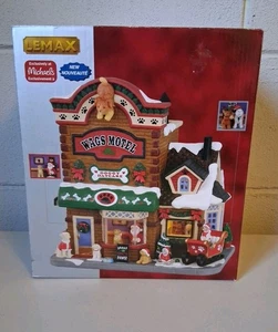 Edificio iluminado Lemax Meet Santa Paws #15800 nuevo - Imagen 1 de 5