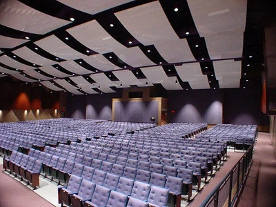 Reflectores de radio de pared/techo Kinetics 'Ovation' curva de 5 pies longitud x 4 pies ancho Foto 1 de 4