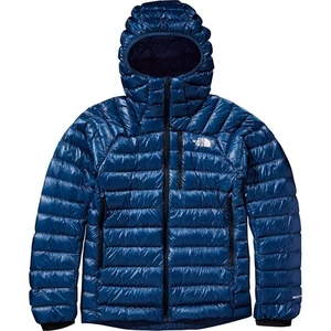 The North Face Summit Puffer Jacket Blue Hooded Down Mens Size XL - Picture 1 of 7