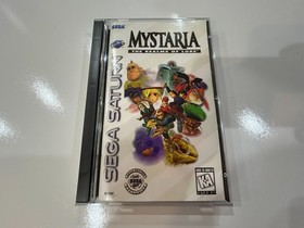 Mystaria: The Realms of Lore (Sega Saturn, 1995) Complete w Manual + Reg Card NM