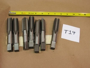 7 Stück 7/8-14 Gewindebohrer Widell 7/8" 14 TPI - Bild 1 von 6