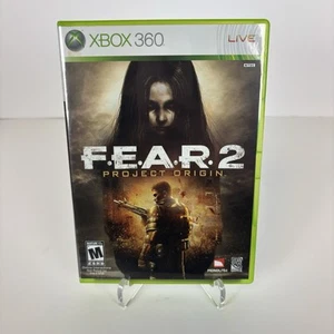 F.E.A.R. 2 Project Origin Microsoft Xbox 360 Complete with Manual Tested CIB - Picture 1 of 5